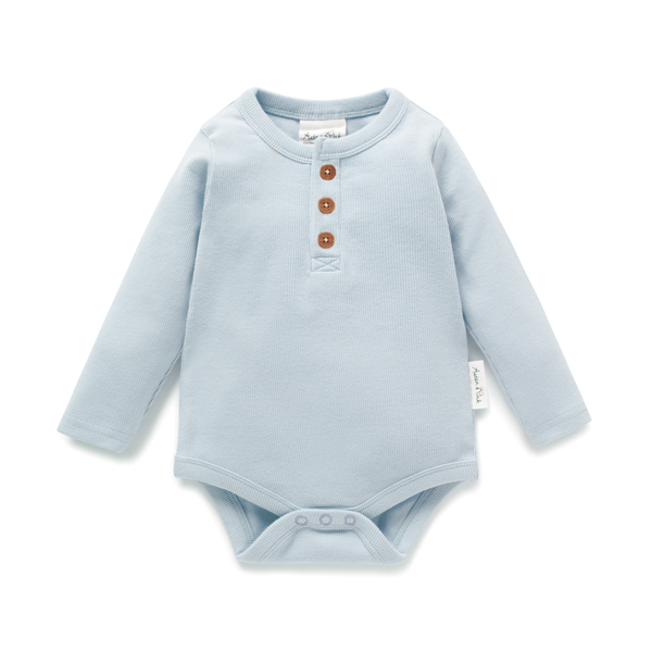 Winter Sky Rib Onesie