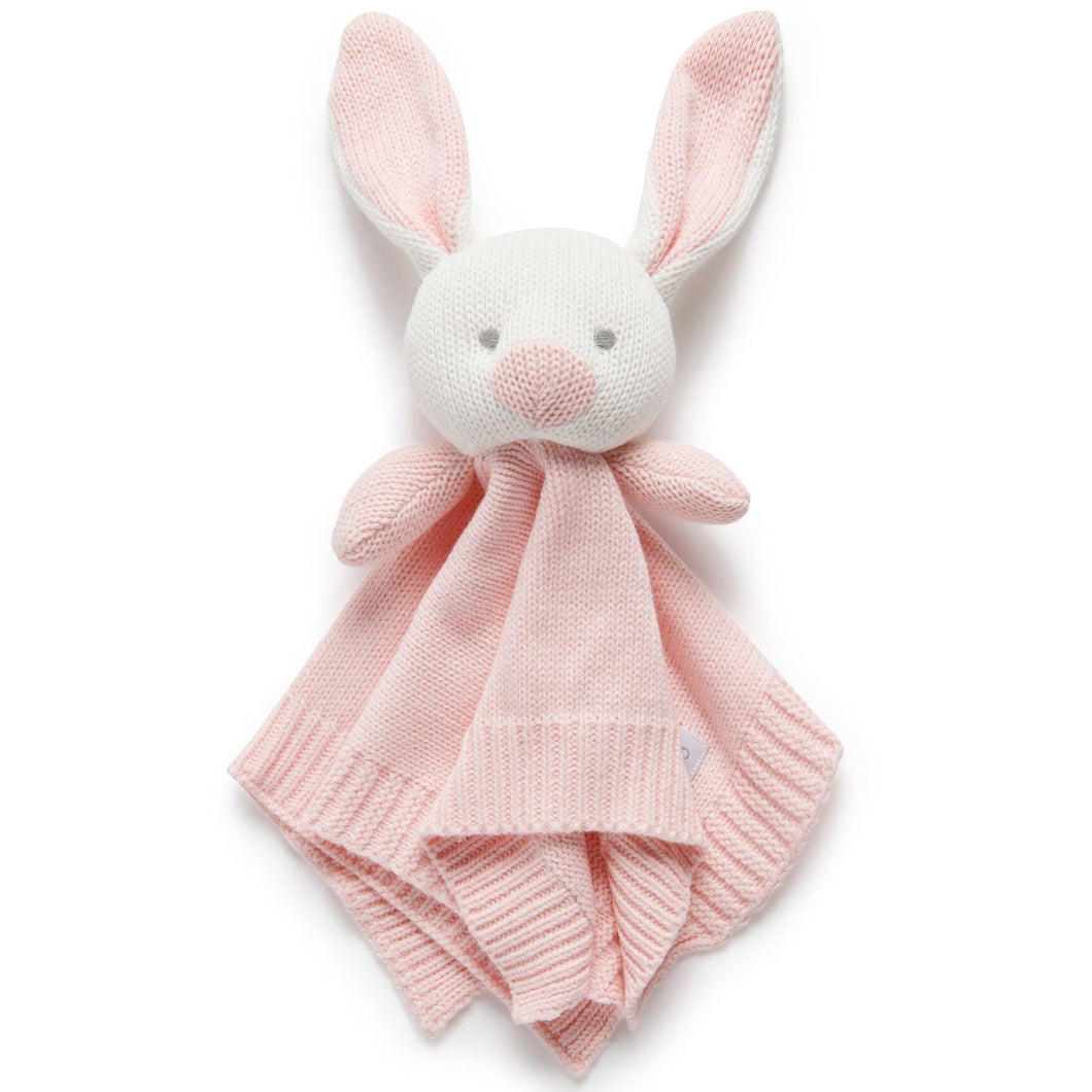 Knitted Rabbit Comforter