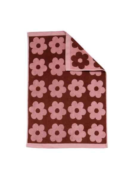 Winter Flowerbed Hand Towel