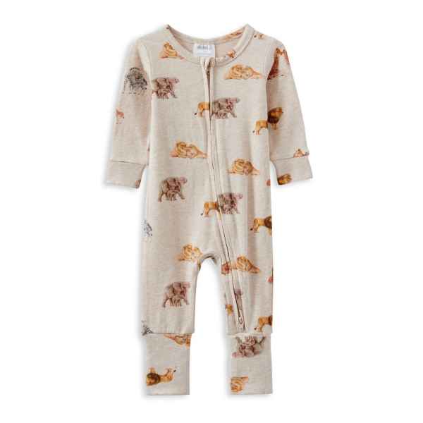 Wildlife Zip Romper