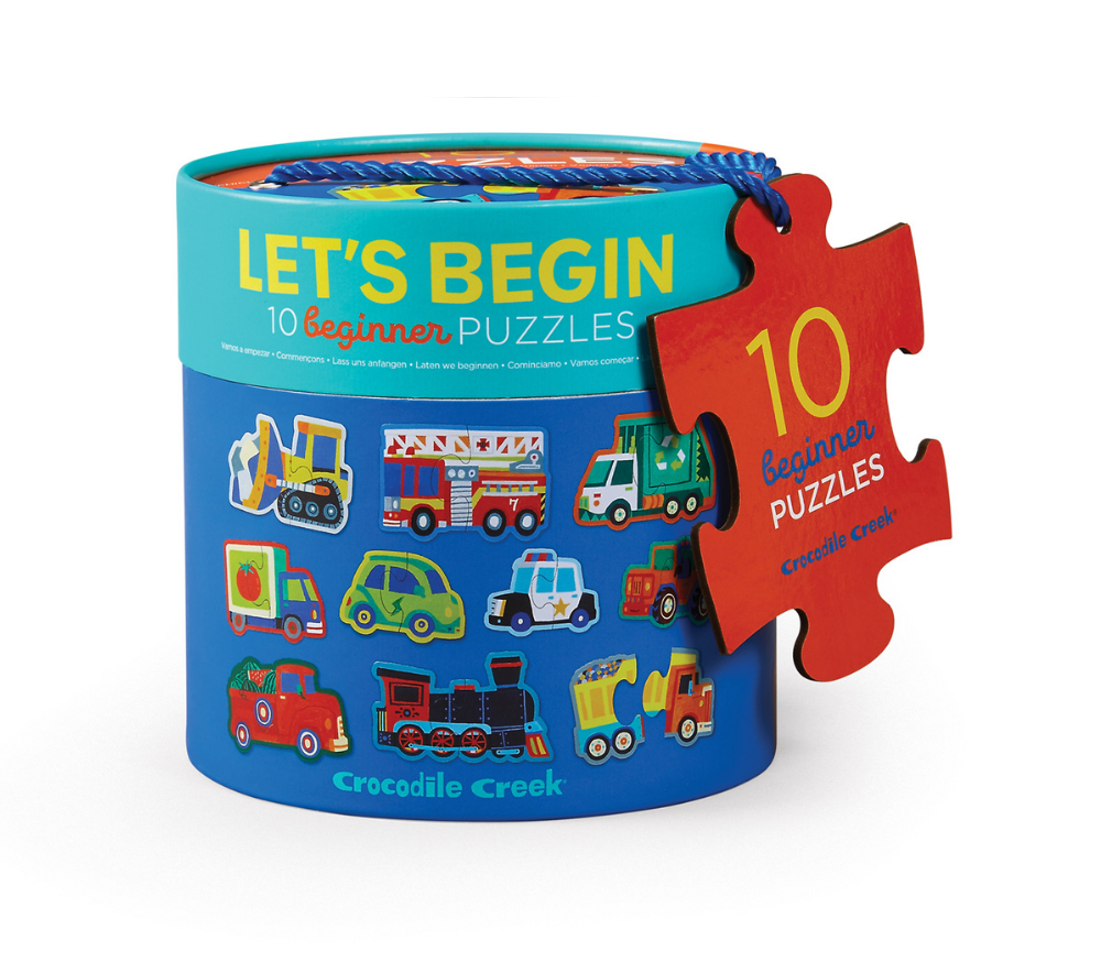 Let's Begin Puzzle 2 pc - Vehicles